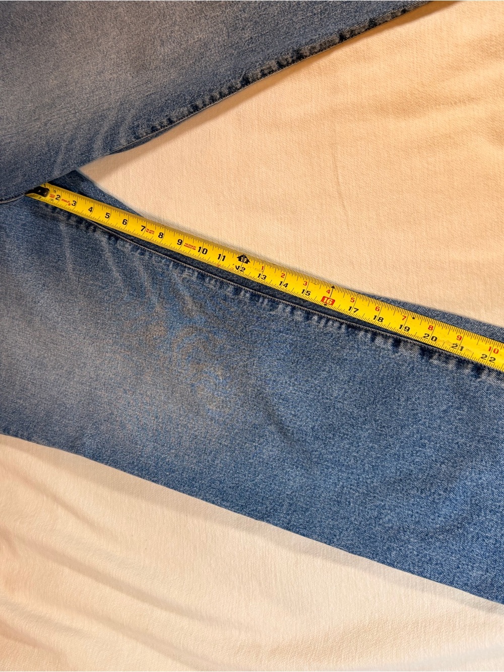 Torrid High Rise Ankle Crop Jeans Size 16 Light Wash Straight Leg Stretch - Picture 4 of 6